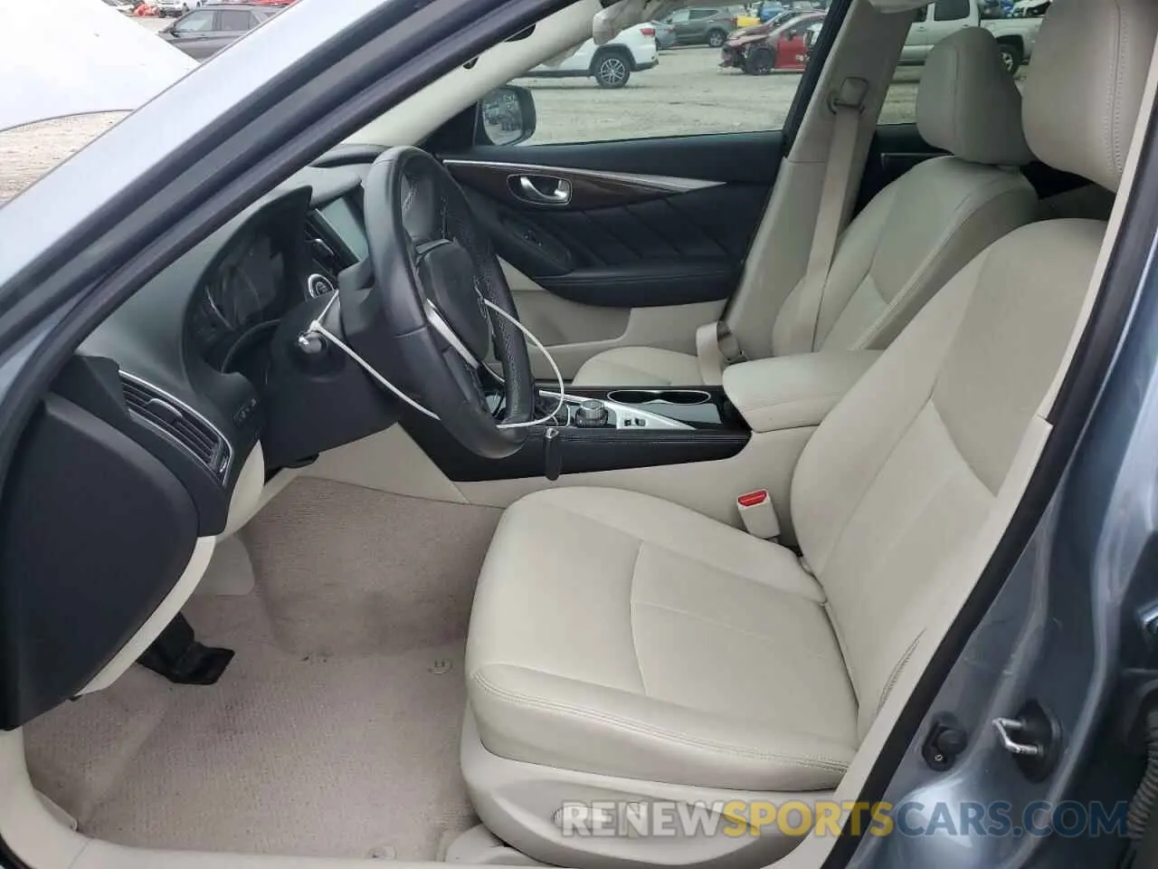7 Photograph of a damaged car JN1EV7AP3KM512278 INFINITI Q50 2019