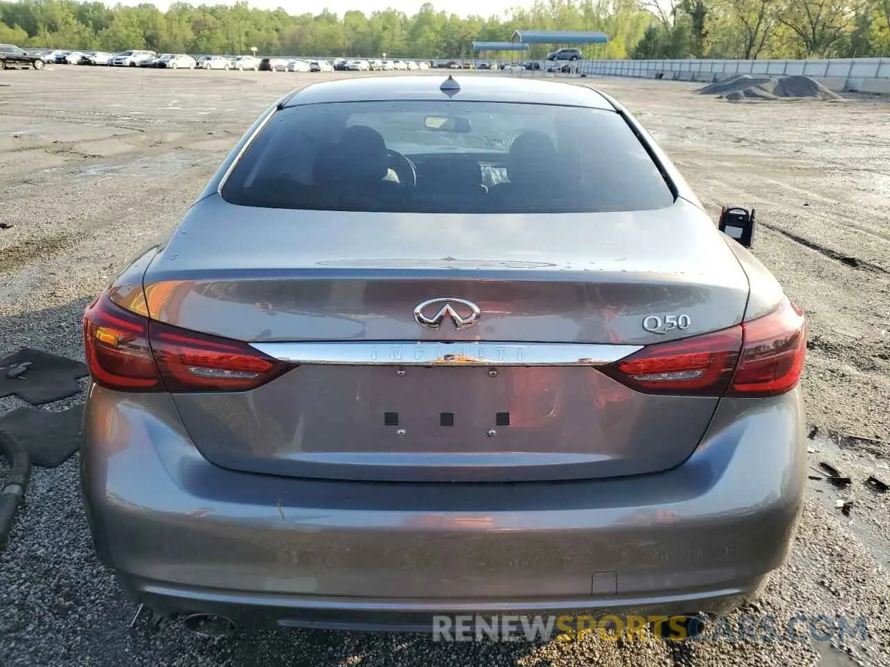 6 Photograph of a damaged car JN1EV7AP3KM512636 INFINITI Q50 2019