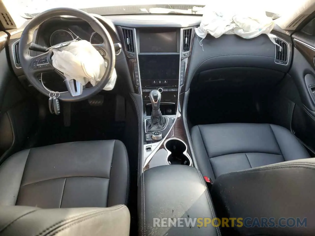 8 Photograph of a damaged car JN1EV7AP3KM512636 INFINITI Q50 2019