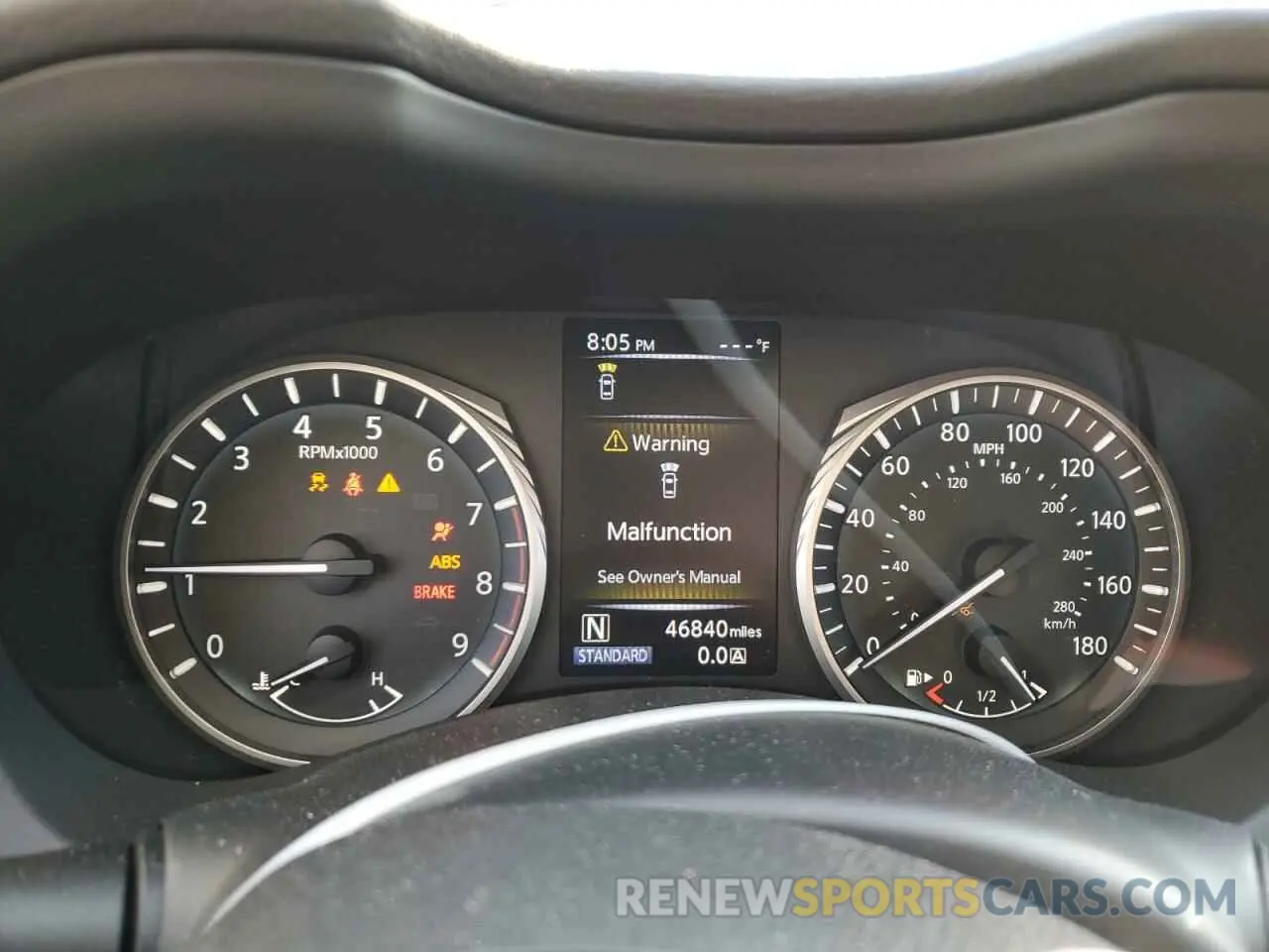 9 Photograph of a damaged car JN1EV7AP3KM512636 INFINITI Q50 2019