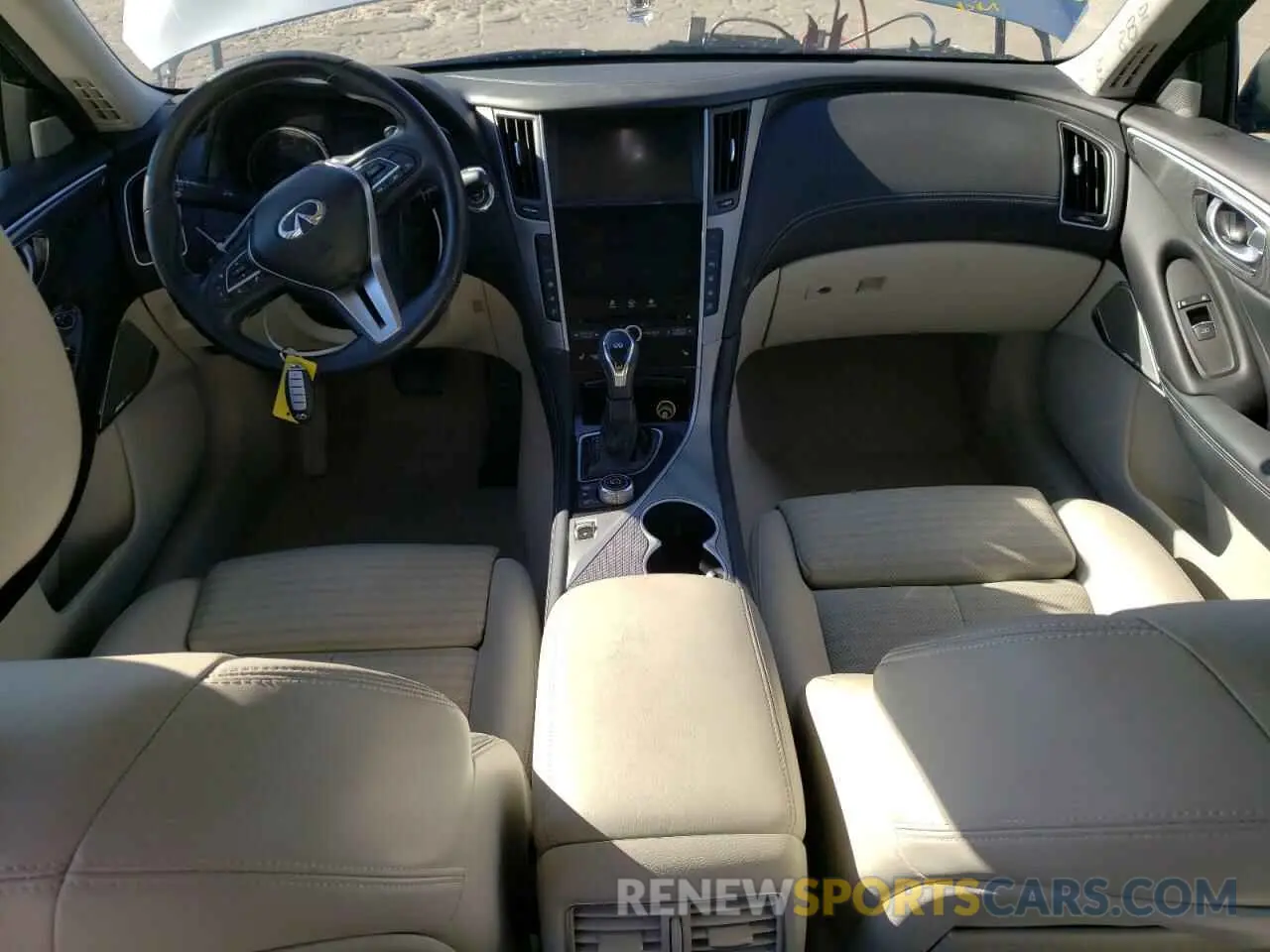8 Photograph of a damaged car JN1EV7AP3KM513236 INFINITI Q50 2019