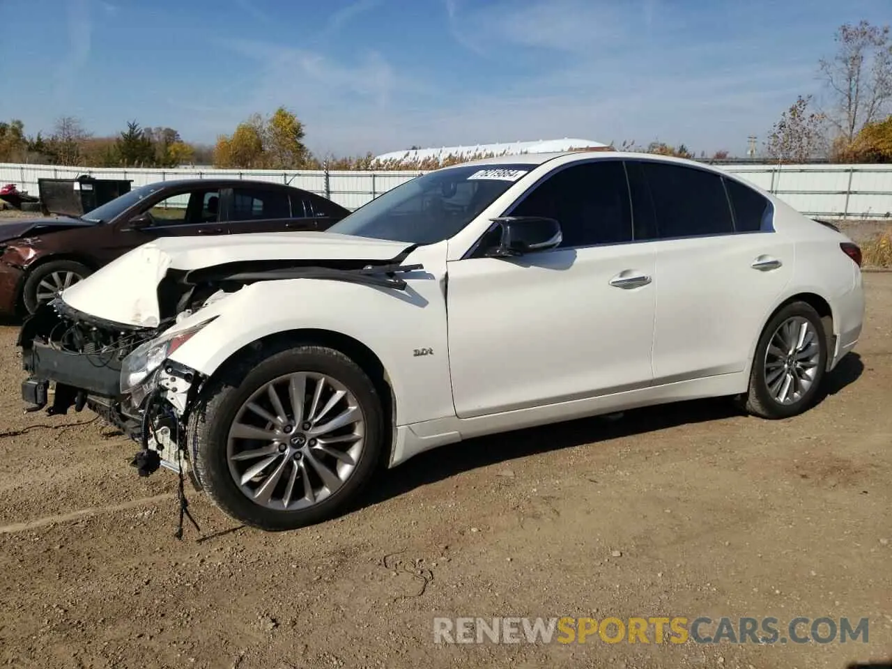 1 Photograph of a damaged car JN1EV7AP3KM515083 INFINITI Q50 2019