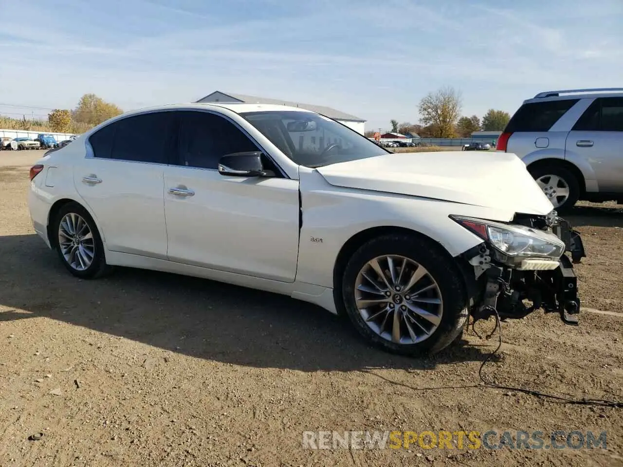 4 Photograph of a damaged car JN1EV7AP3KM515083 INFINITI Q50 2019