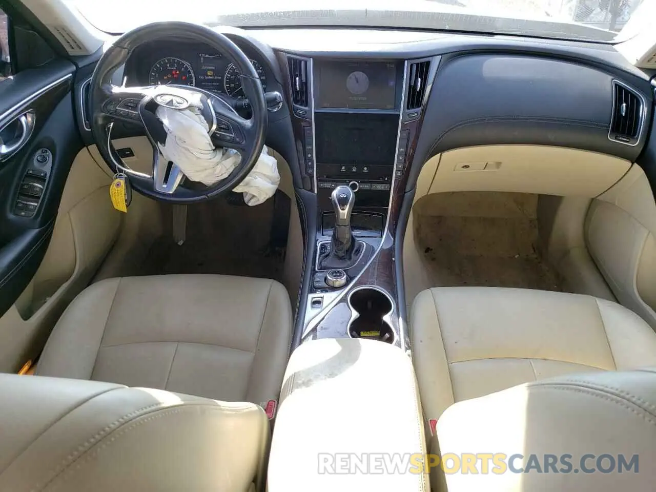8 Photograph of a damaged car JN1EV7AP3KM515083 INFINITI Q50 2019