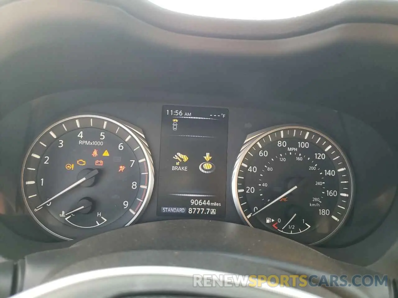 9 Photograph of a damaged car JN1EV7AP3KM515083 INFINITI Q50 2019