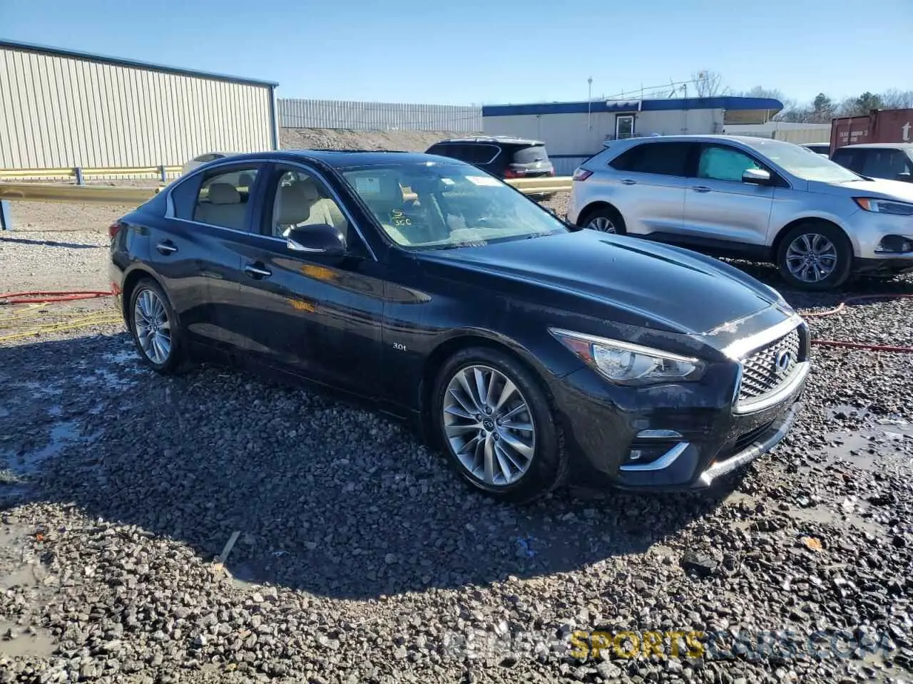 4 Photograph of a damaged car JN1EV7AP3KM516525 INFINITI Q50 2019