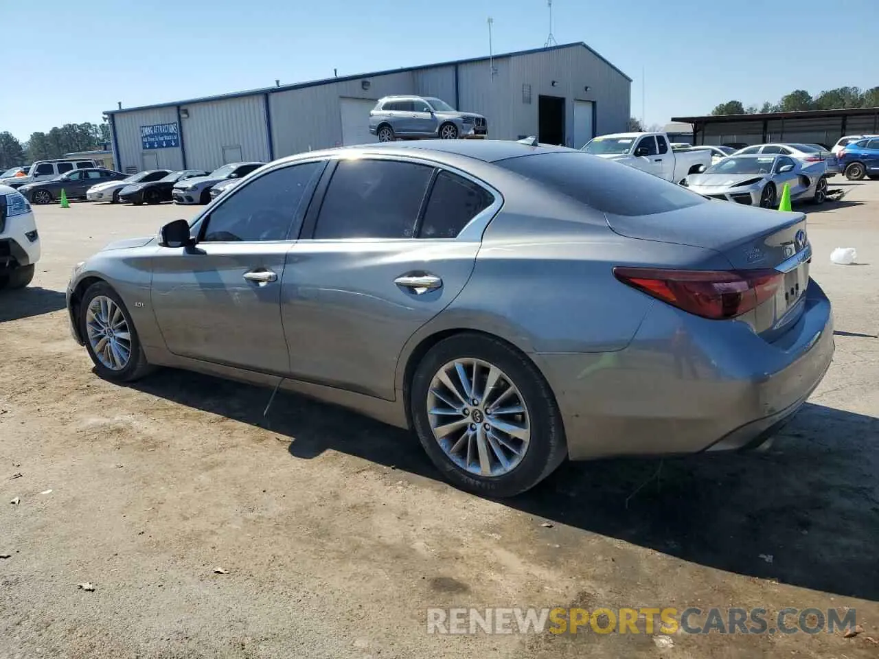 2 Photograph of a damaged car JN1EV7AP3KM516802 INFINITI Q50 2019