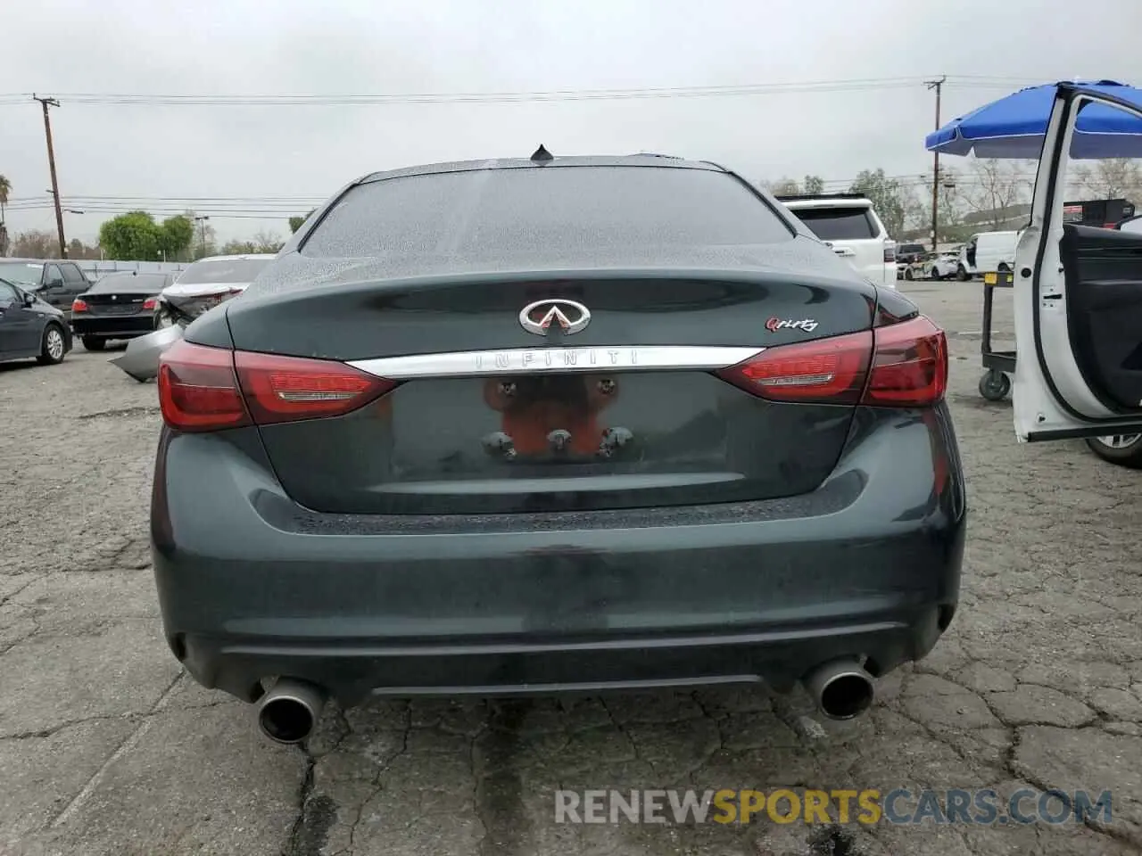 6 Photograph of a damaged car JN1EV7AP3KM516931 INFINITI Q50 2019