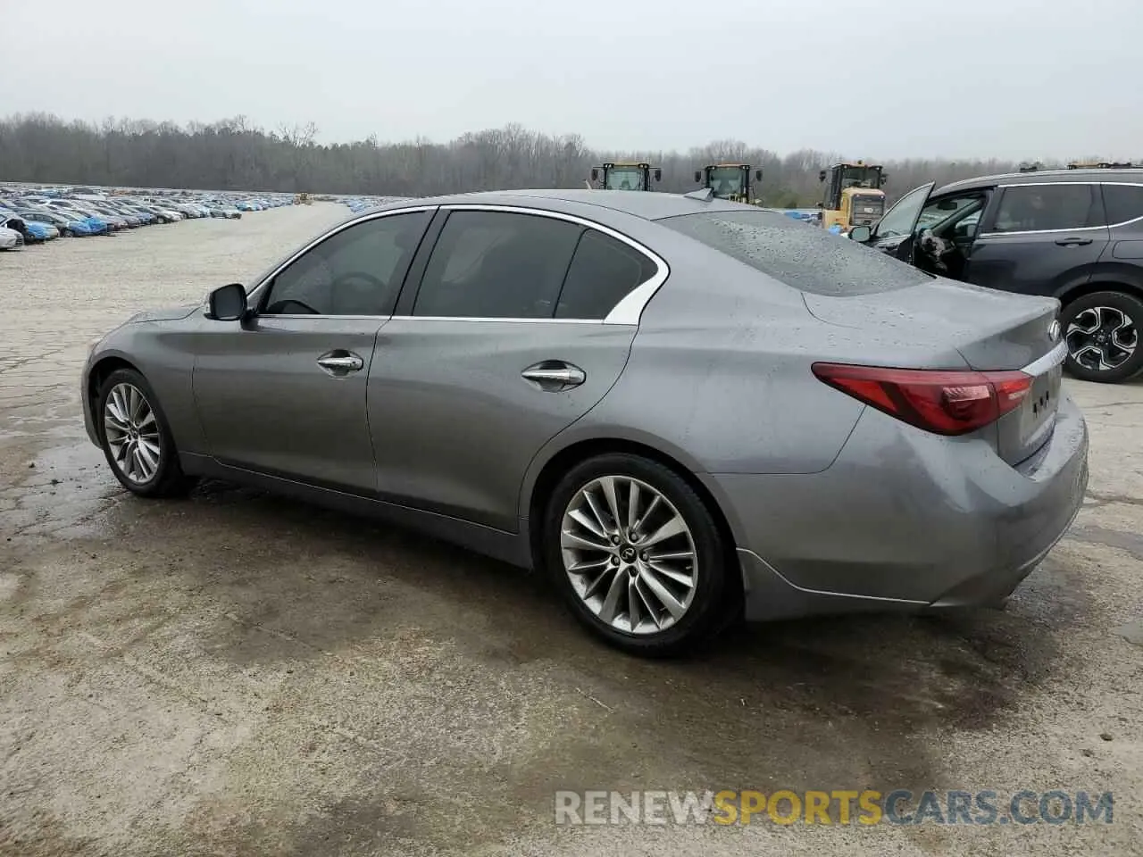 2 Photograph of a damaged car JN1EV7AP3KM541179 INFINITI Q50 2019