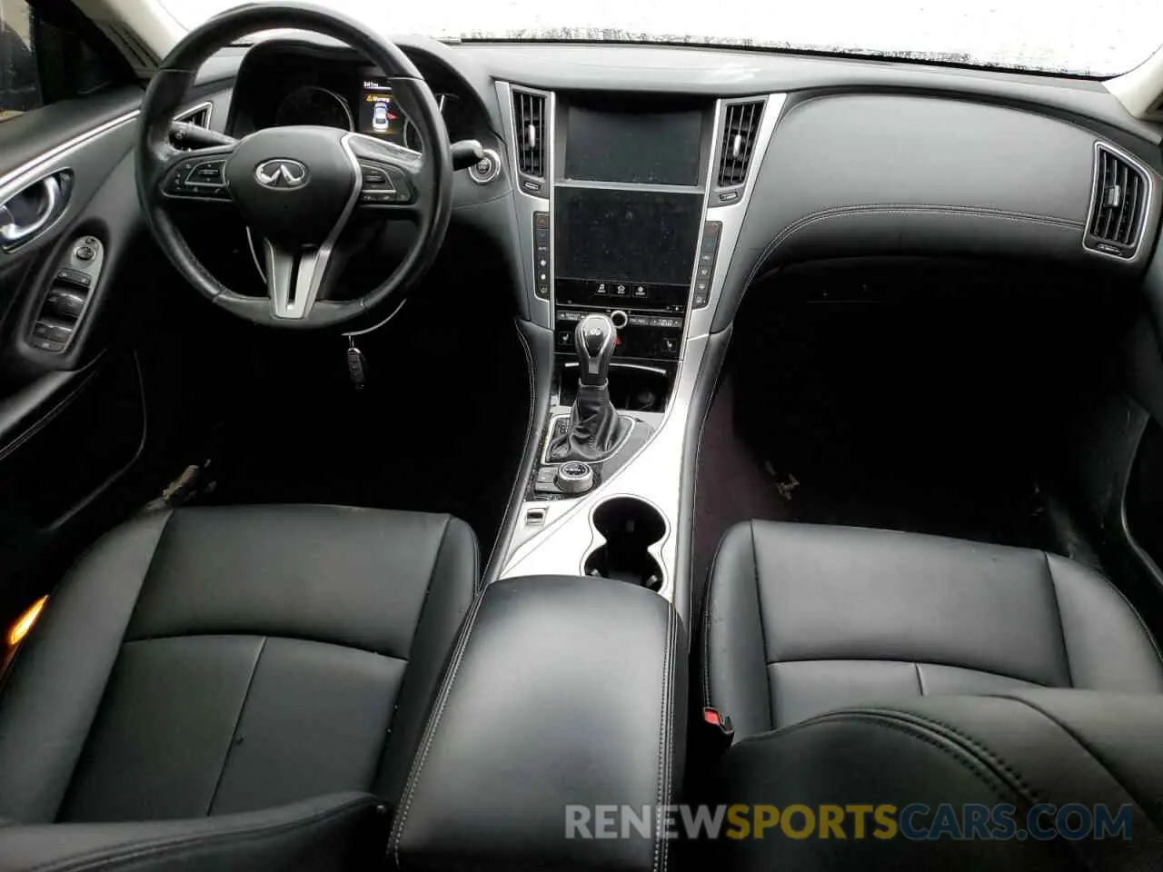 8 Photograph of a damaged car JN1EV7AP3KM541179 INFINITI Q50 2019