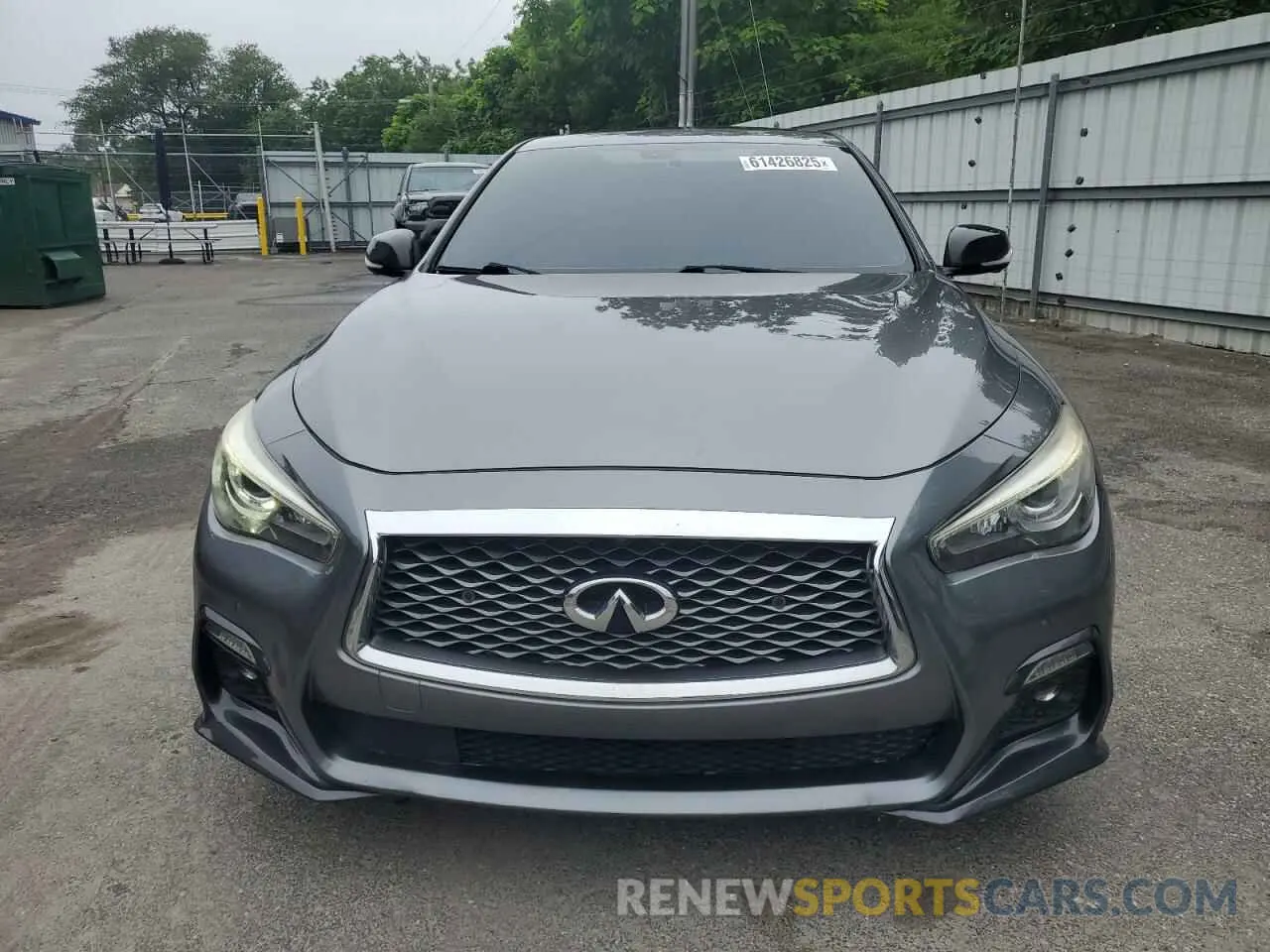 5 Photograph of a damaged car JN1EV7AP4KM510586 INFINITI Q50 2019
