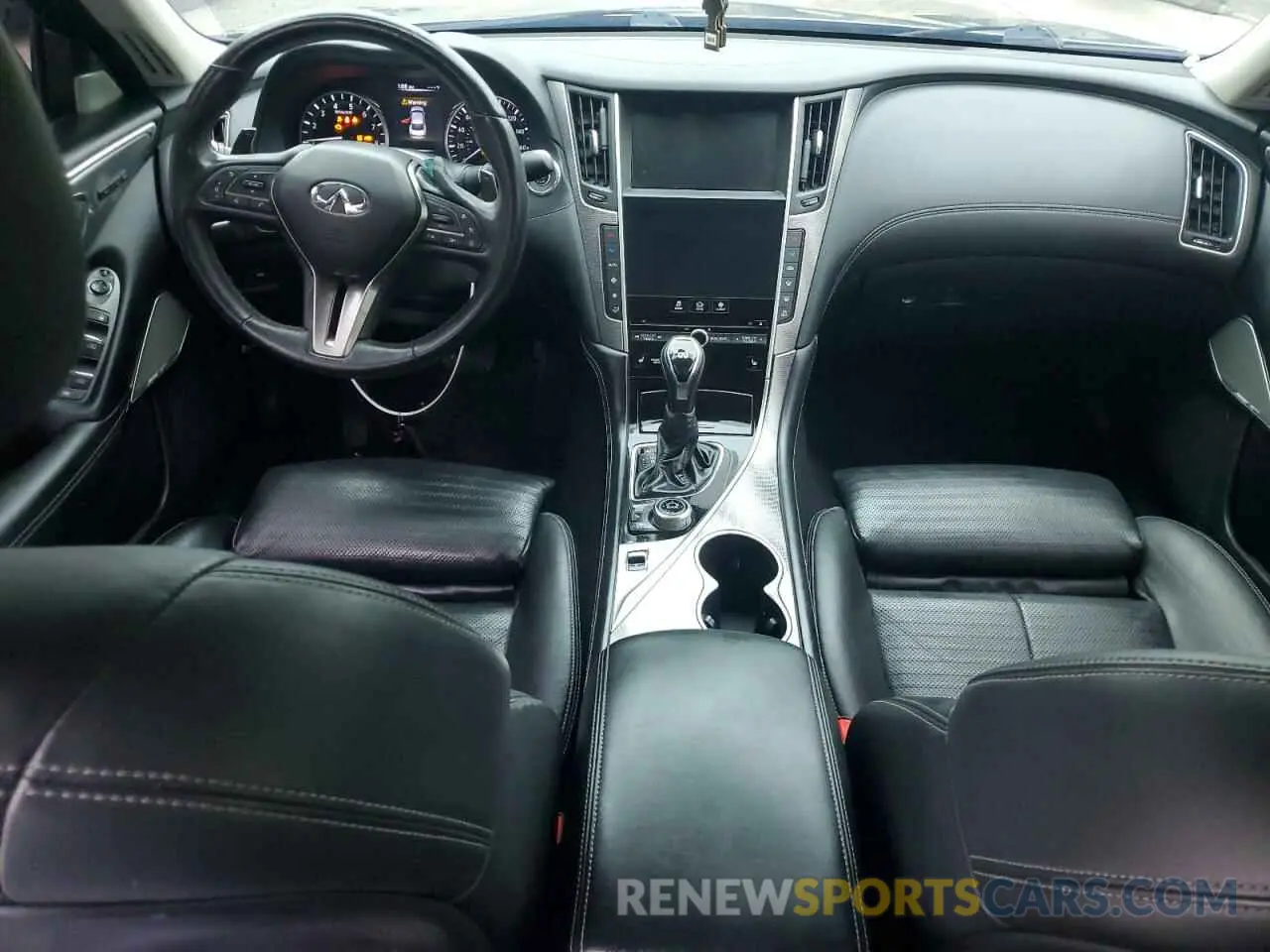 8 Photograph of a damaged car JN1EV7AP4KM510586 INFINITI Q50 2019