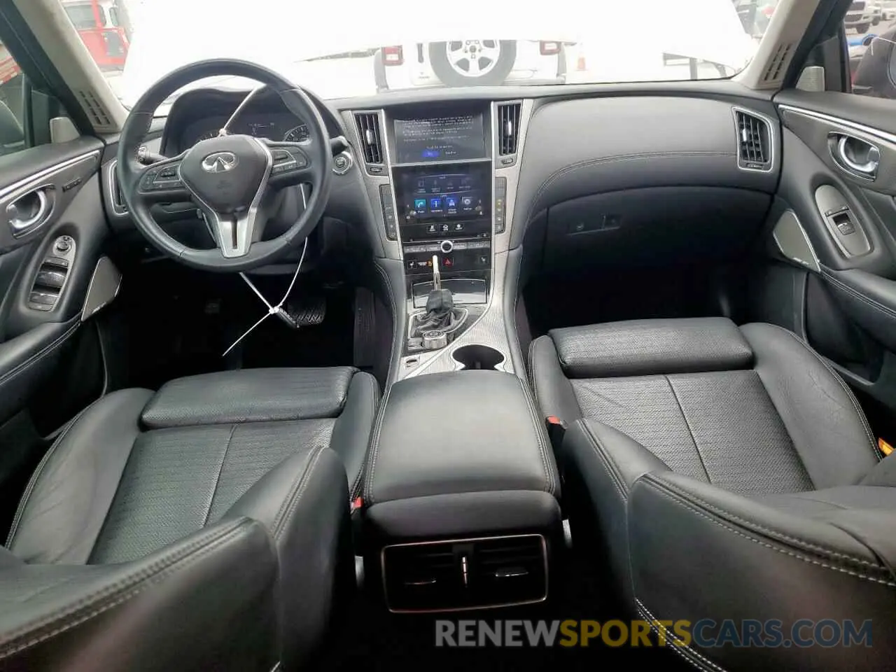8 Photograph of a damaged car JN1EV7AP4KM511060 INFINITI Q50 2019