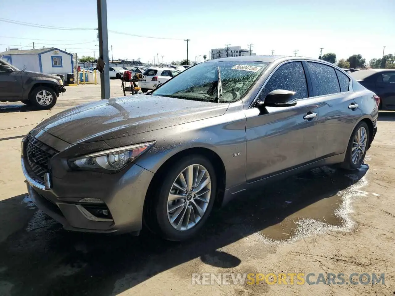1 Photograph of a damaged car JN1EV7AP4KM514928 INFINITI Q50 2019