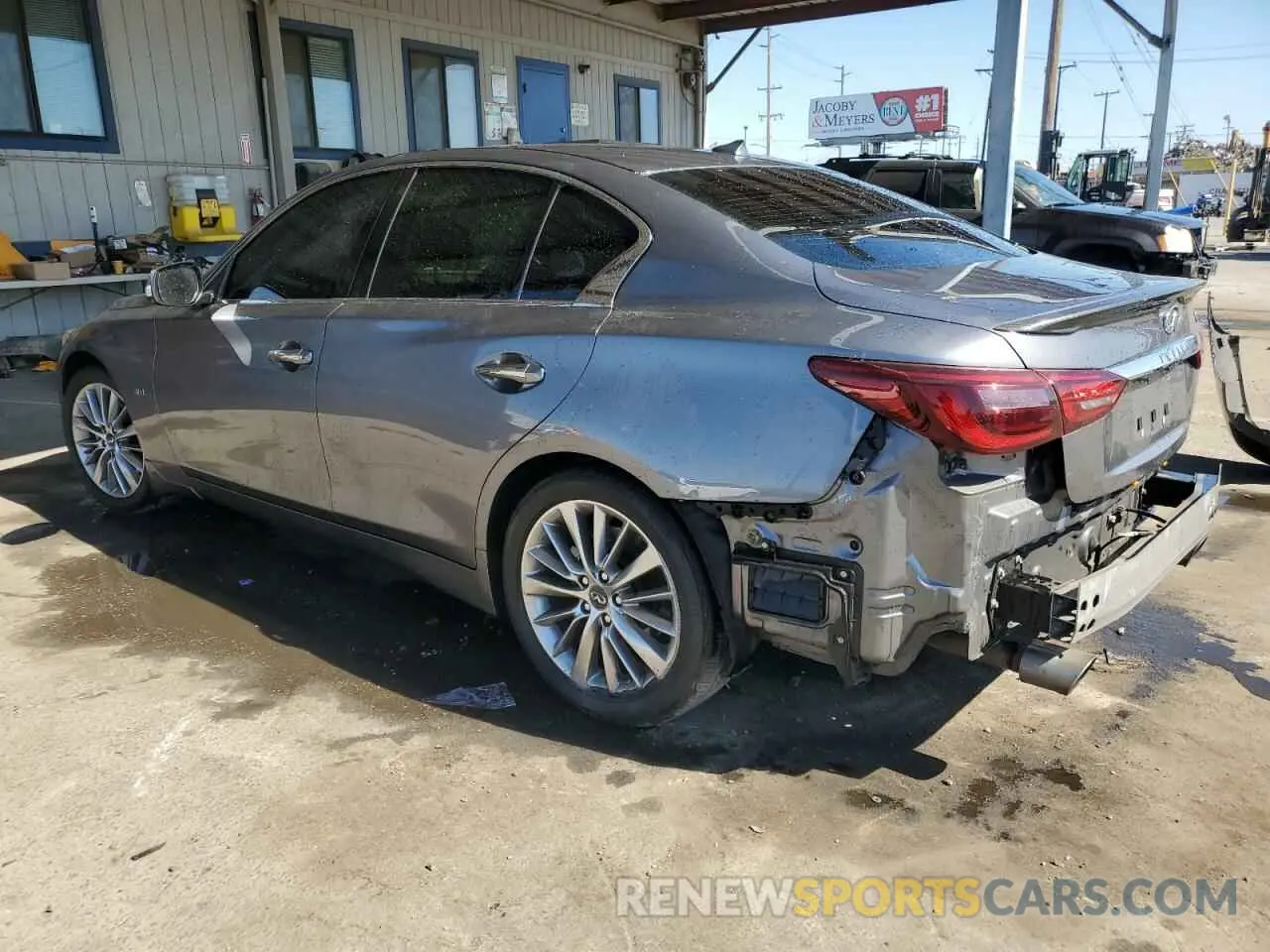 2 Photograph of a damaged car JN1EV7AP4KM514928 INFINITI Q50 2019