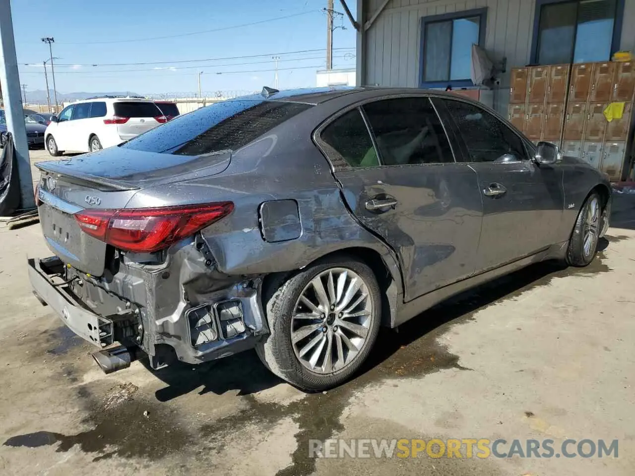 3 Photograph of a damaged car JN1EV7AP4KM514928 INFINITI Q50 2019