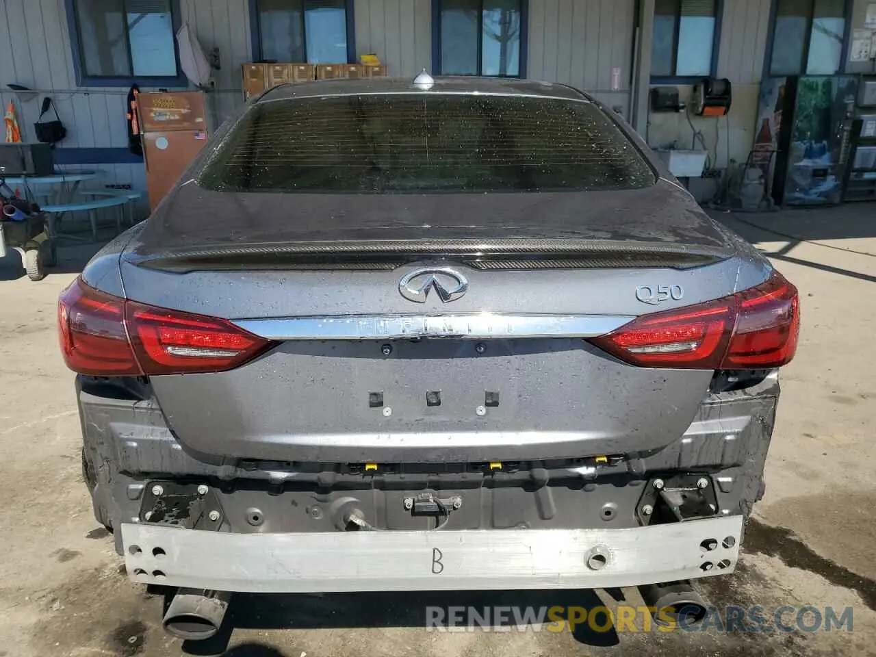 6 Photograph of a damaged car JN1EV7AP4KM514928 INFINITI Q50 2019