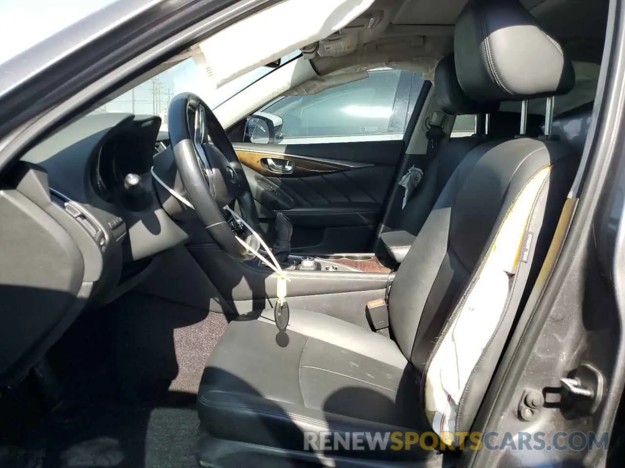 7 Photograph of a damaged car JN1EV7AP4KM514928 INFINITI Q50 2019