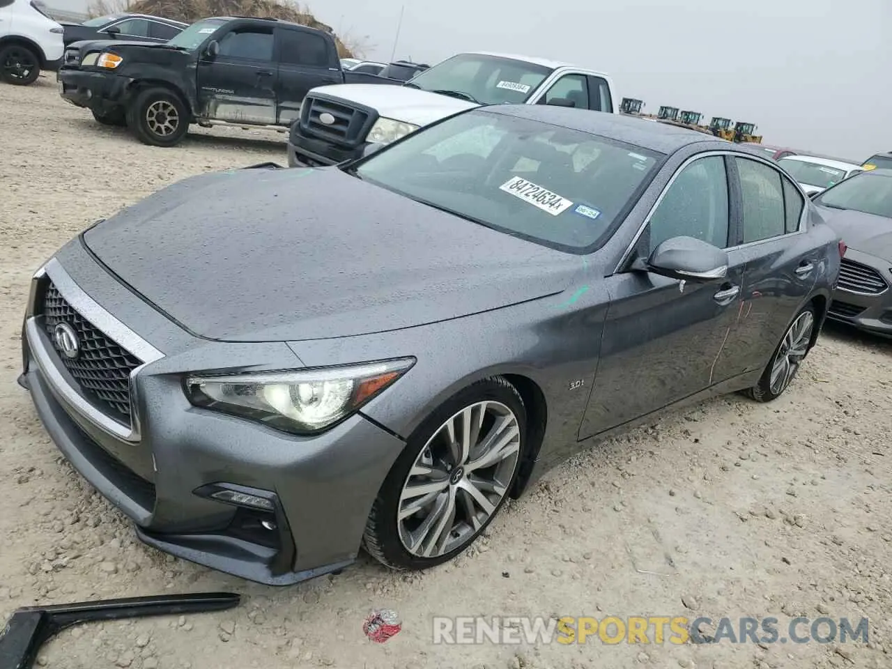 1 Photograph of a damaged car JN1EV7AP4KM515092 INFINITI Q50 2019