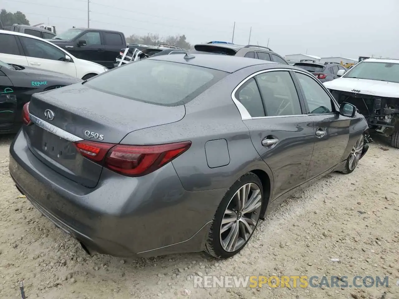 3 Photograph of a damaged car JN1EV7AP4KM515092 INFINITI Q50 2019
