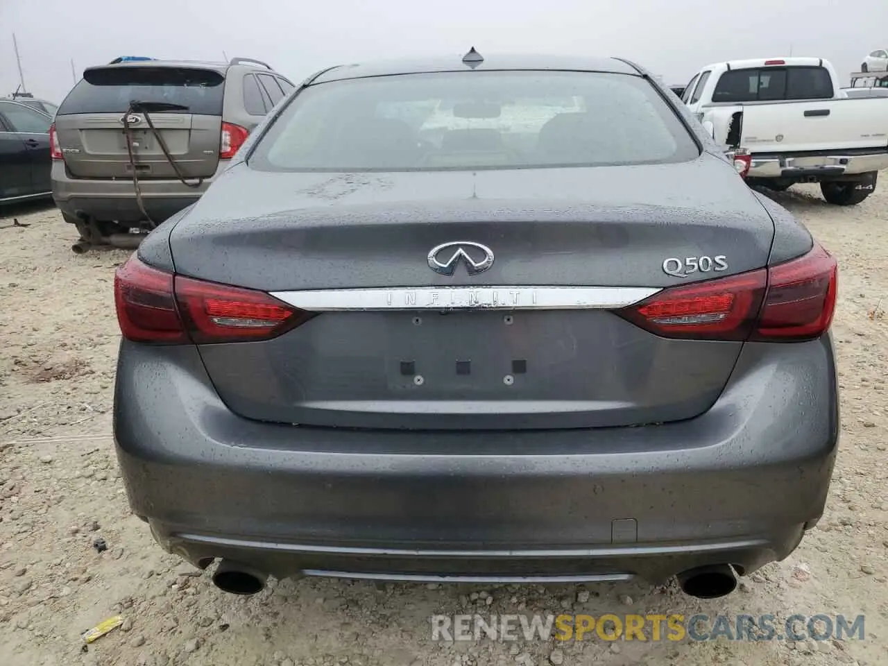6 Photograph of a damaged car JN1EV7AP4KM515092 INFINITI Q50 2019