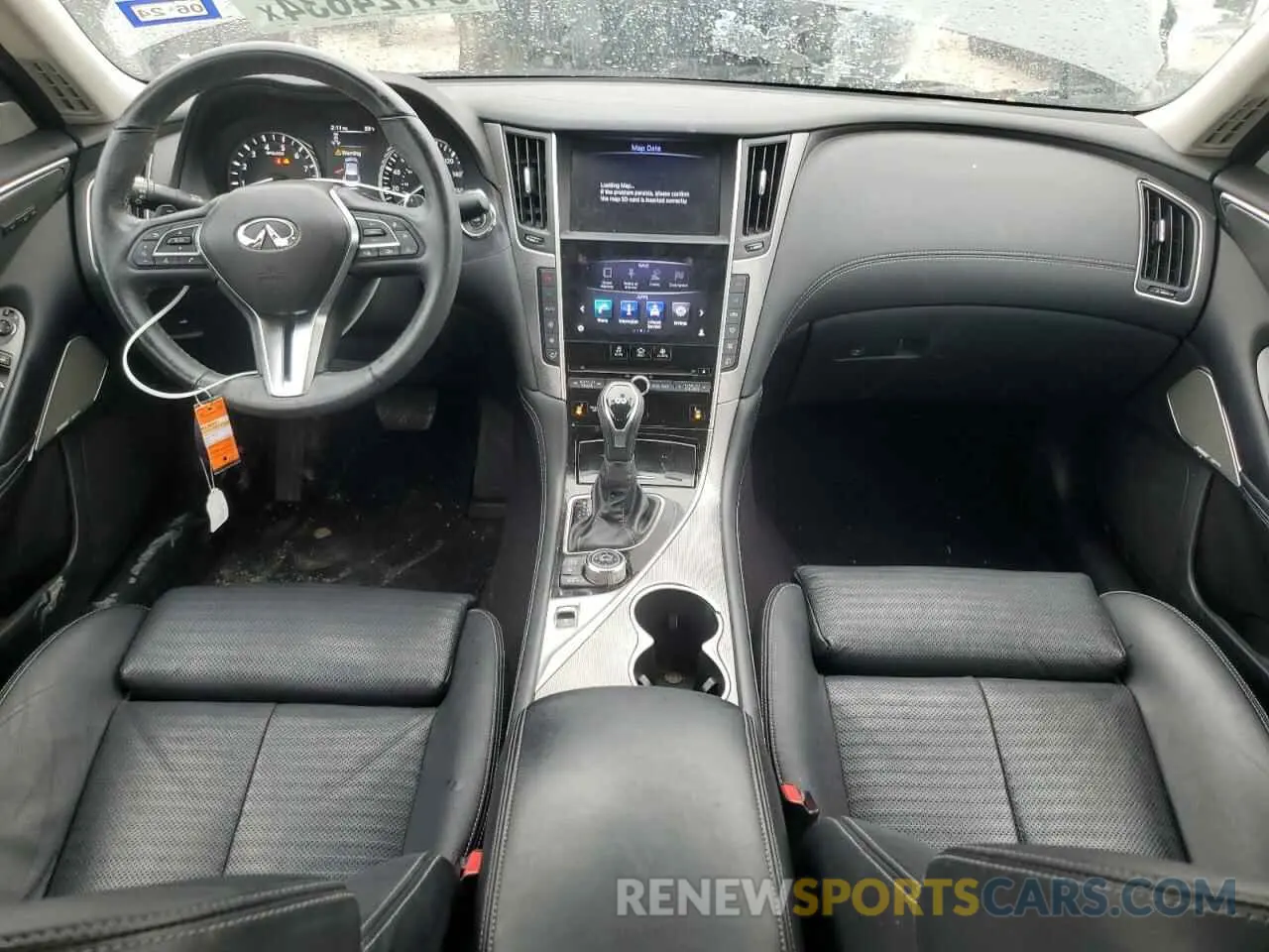 8 Photograph of a damaged car JN1EV7AP4KM515092 INFINITI Q50 2019