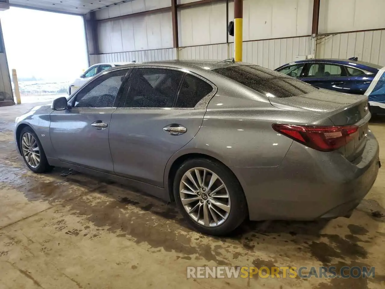 2 Photograph of a damaged car JN1EV7AP4KM519630 INFINITI Q50 2019