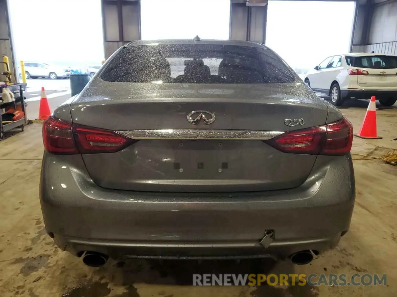 6 Photograph of a damaged car JN1EV7AP4KM519630 INFINITI Q50 2019