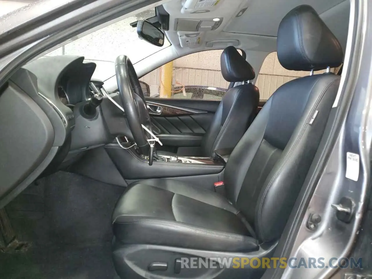 7 Photograph of a damaged car JN1EV7AP4KM519630 INFINITI Q50 2019
