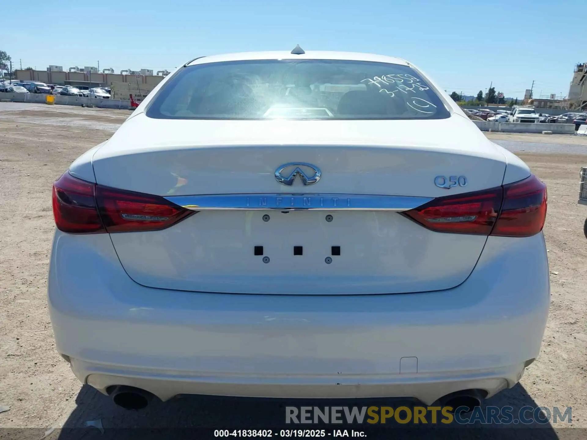 15 Photograph of a damaged car JN1EV7AP4KM540171 INFINITI Q50 2019