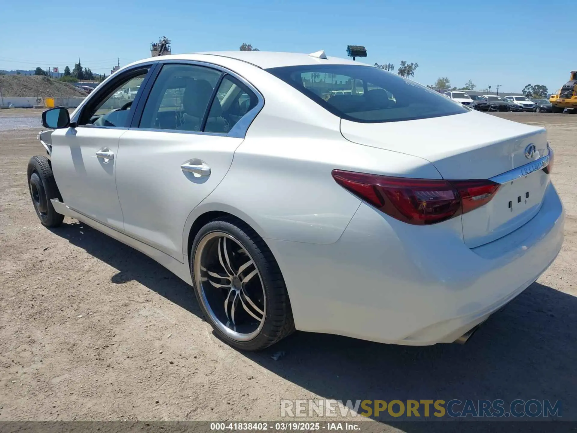 3 Photograph of a damaged car JN1EV7AP4KM540171 INFINITI Q50 2019
