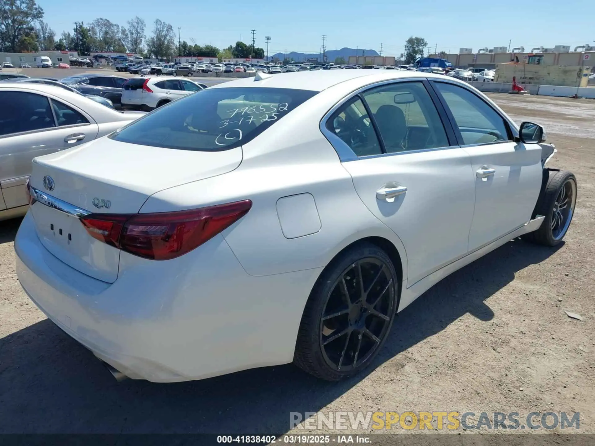 4 Photograph of a damaged car JN1EV7AP4KM540171 INFINITI Q50 2019