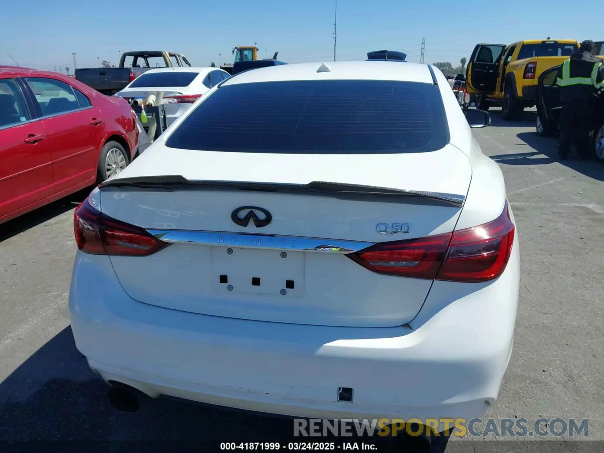 16 Photograph of a damaged car JN1EV7AP4KM540378 INFINITI Q50 2019