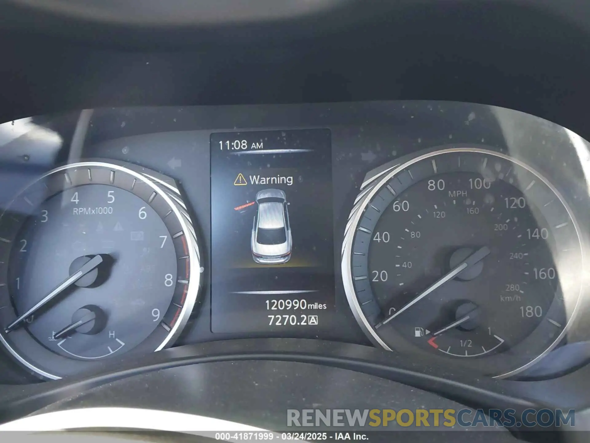 7 Photograph of a damaged car JN1EV7AP4KM540378 INFINITI Q50 2019