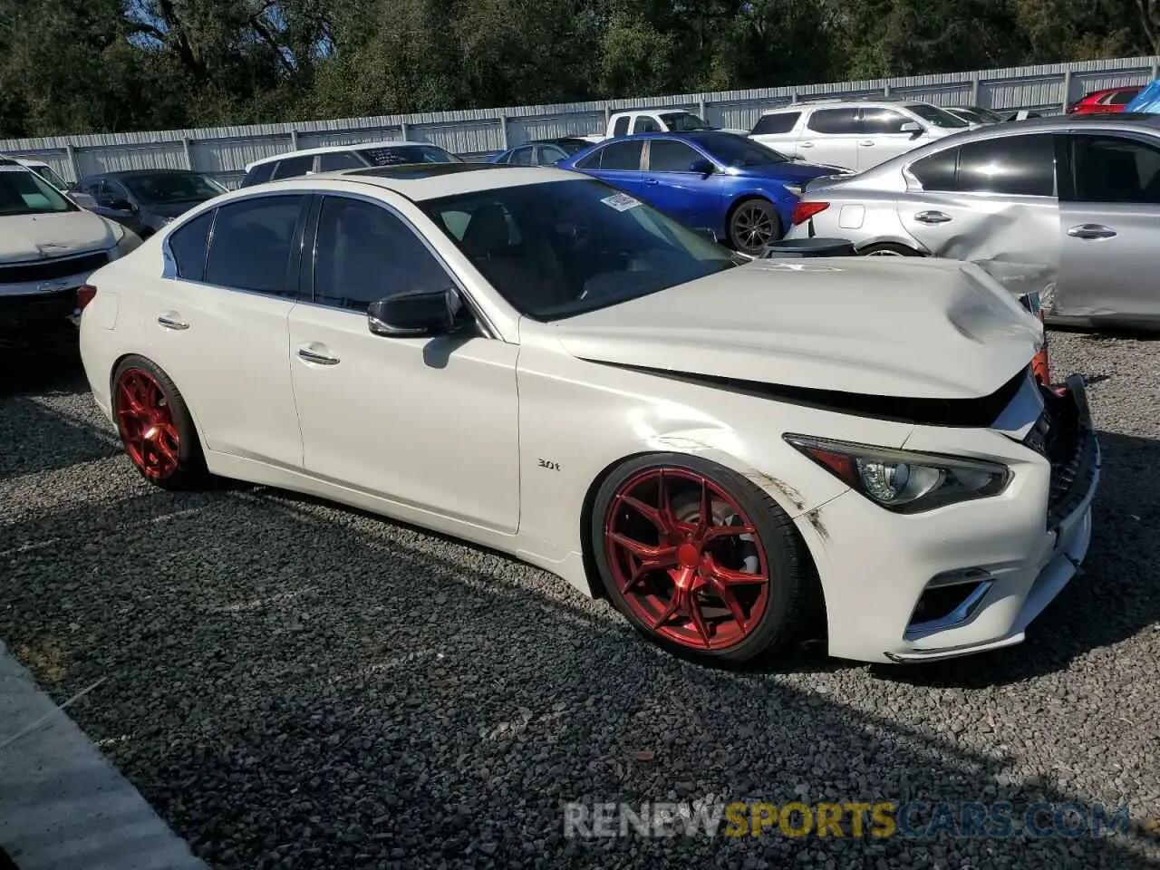 4 Photograph of a damaged car JN1EV7AP4KM541739 INFINITI Q50 2019