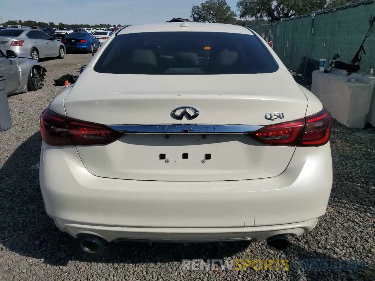 6 Photograph of a damaged car JN1EV7AP4KM541739 INFINITI Q50 2019