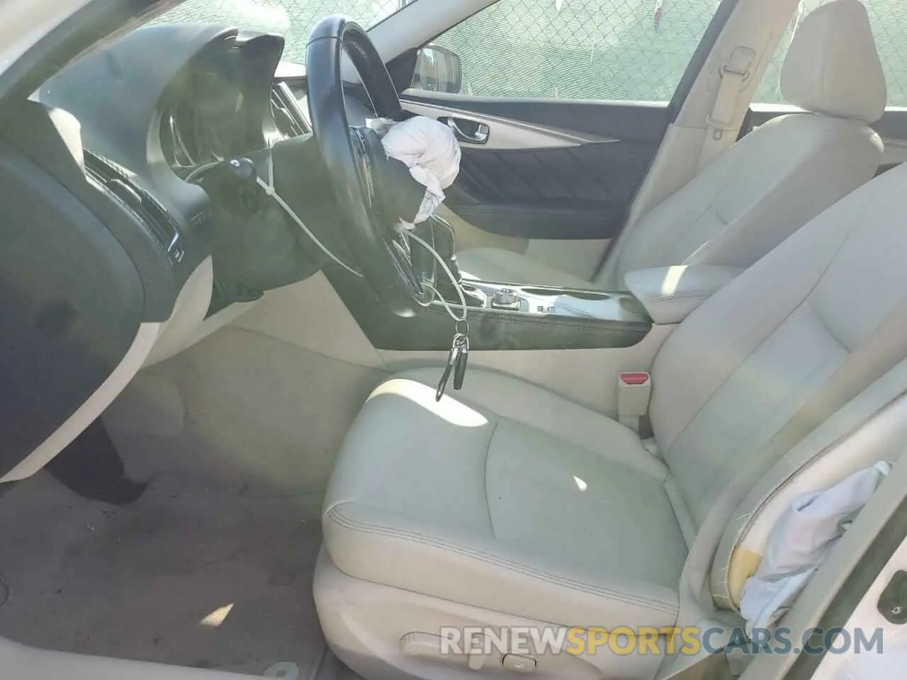 7 Photograph of a damaged car JN1EV7AP4KM541739 INFINITI Q50 2019