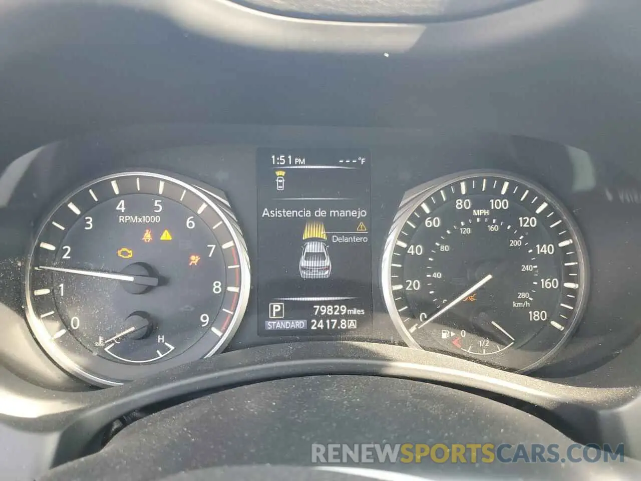 9 Photograph of a damaged car JN1EV7AP4KM541739 INFINITI Q50 2019