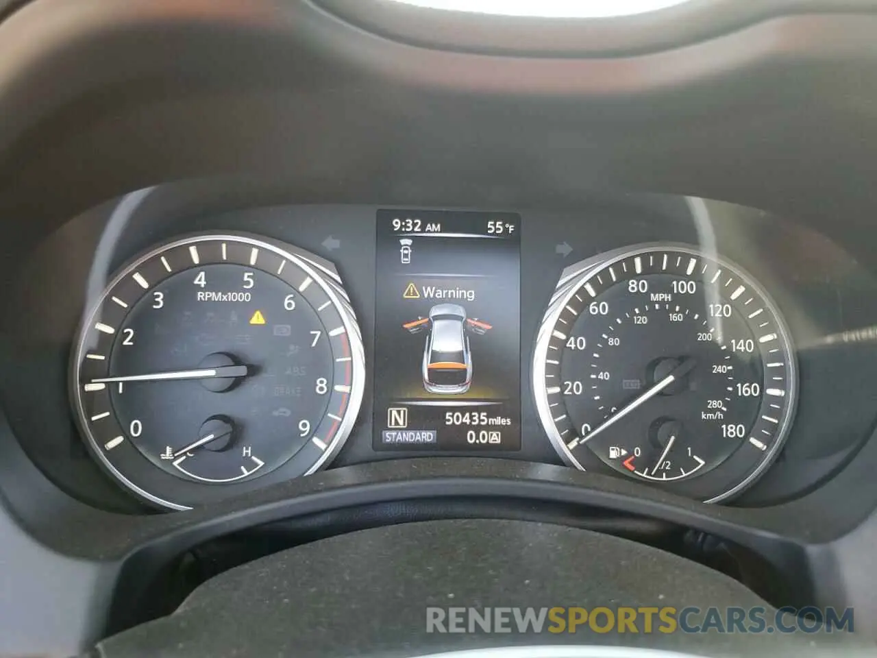 9 Photograph of a damaged car JN1EV7AP4KM543474 INFINITI Q50 2019