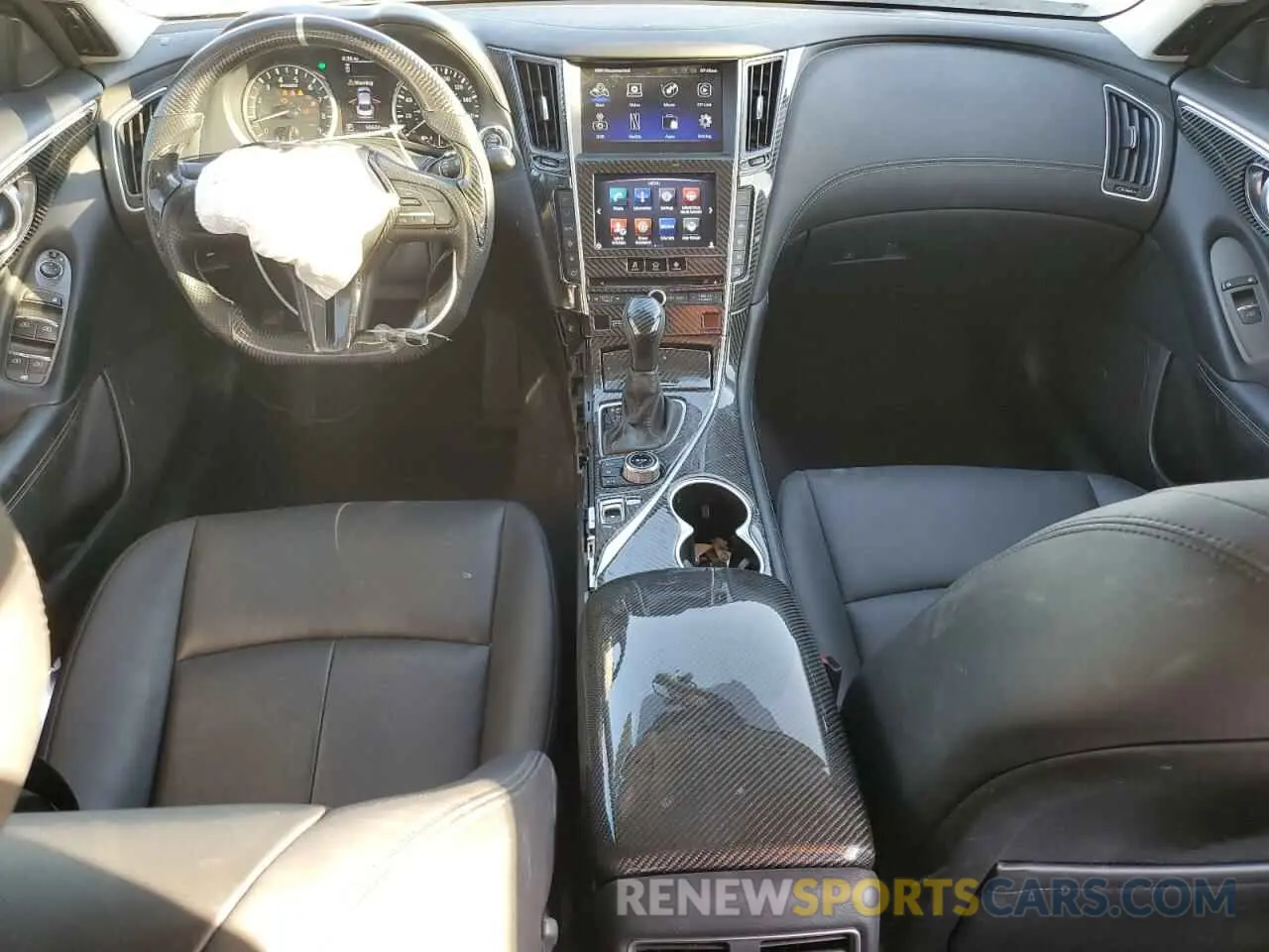 8 Photograph of a damaged car JN1EV7AP5KM543869 INFINITI Q50 2019