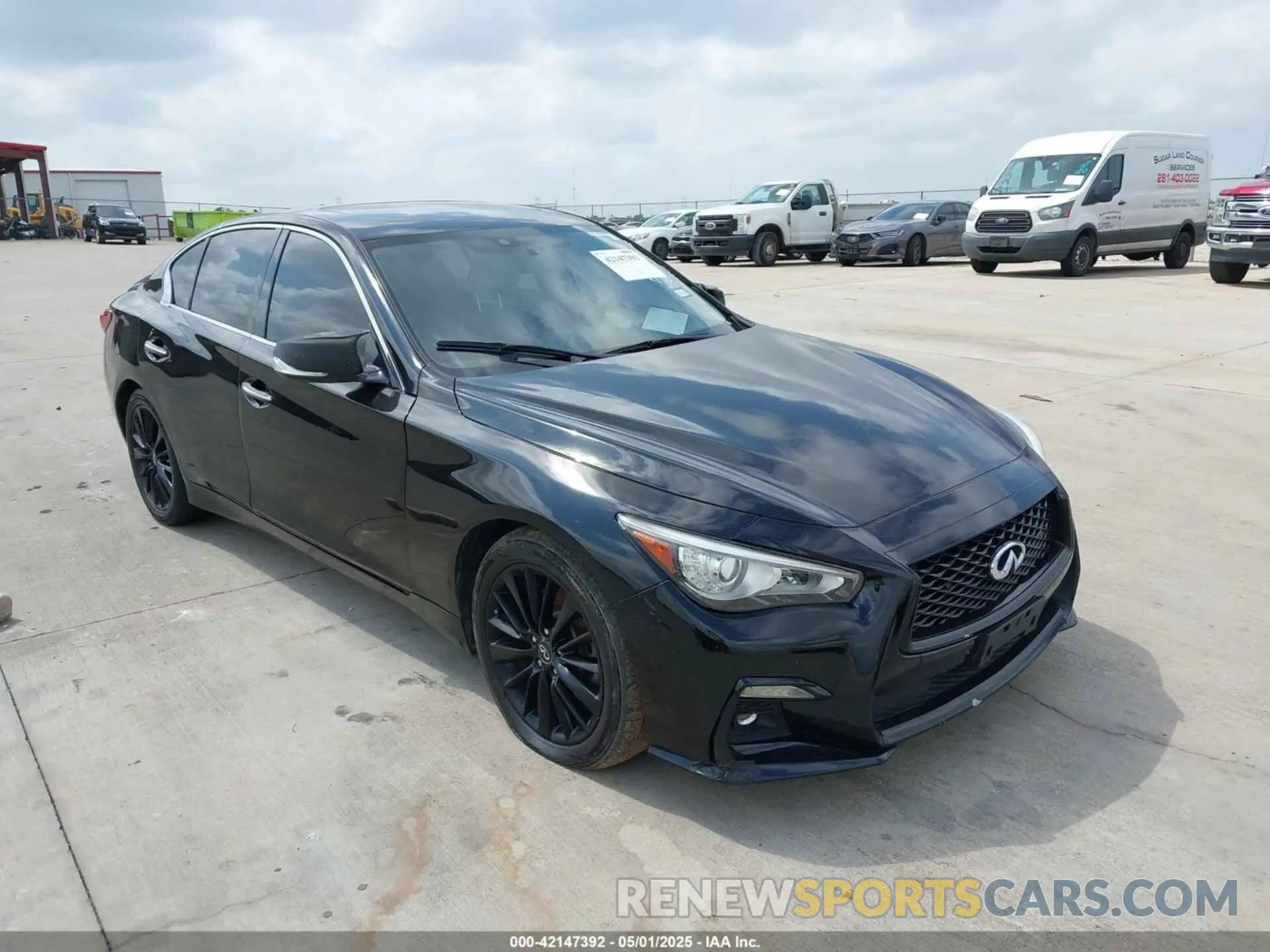 1 Photograph of a damaged car JN1EV7AP6KM513666 INFINITI Q50 2019