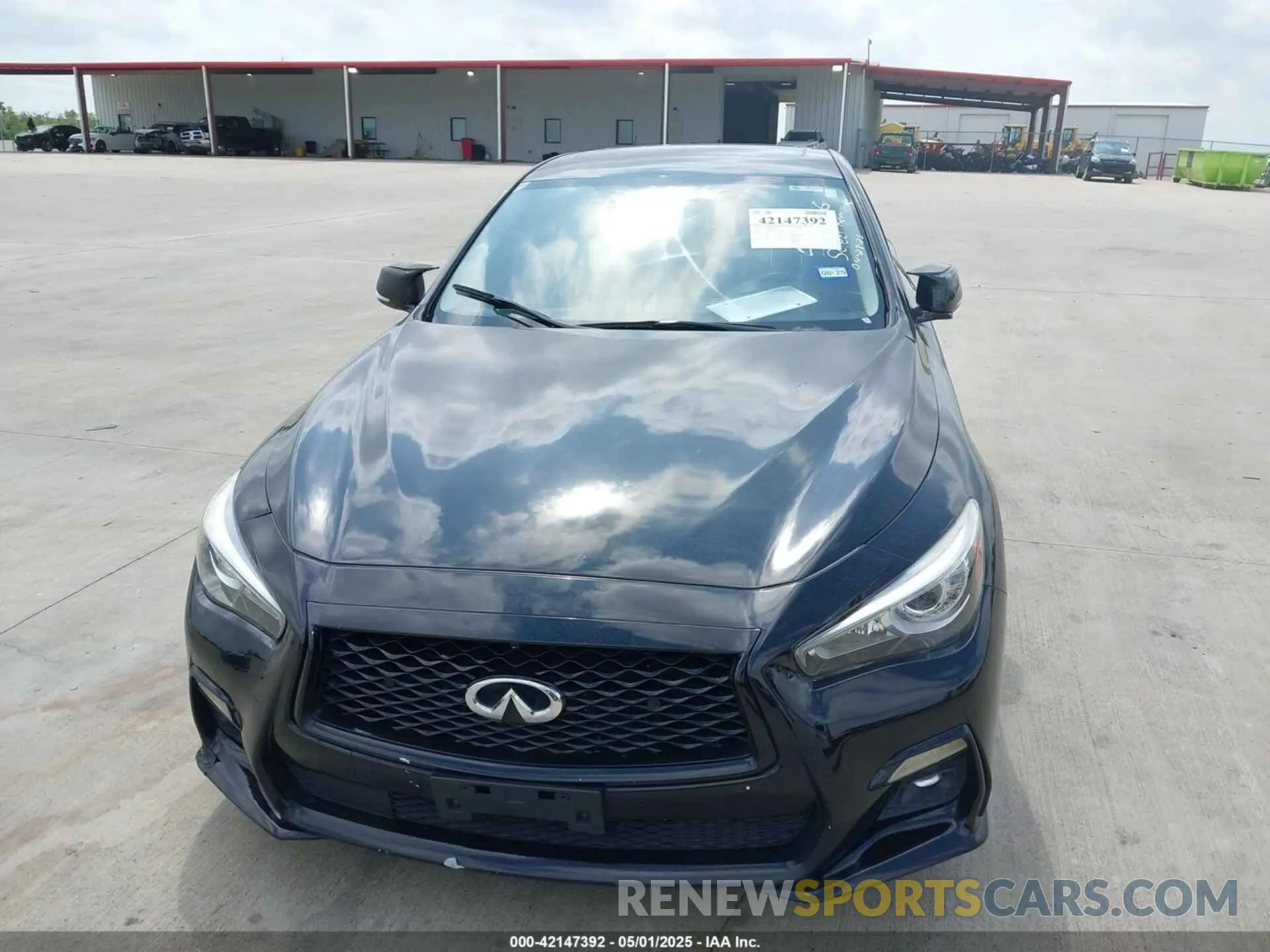 6 Photograph of a damaged car JN1EV7AP6KM513666 INFINITI Q50 2019