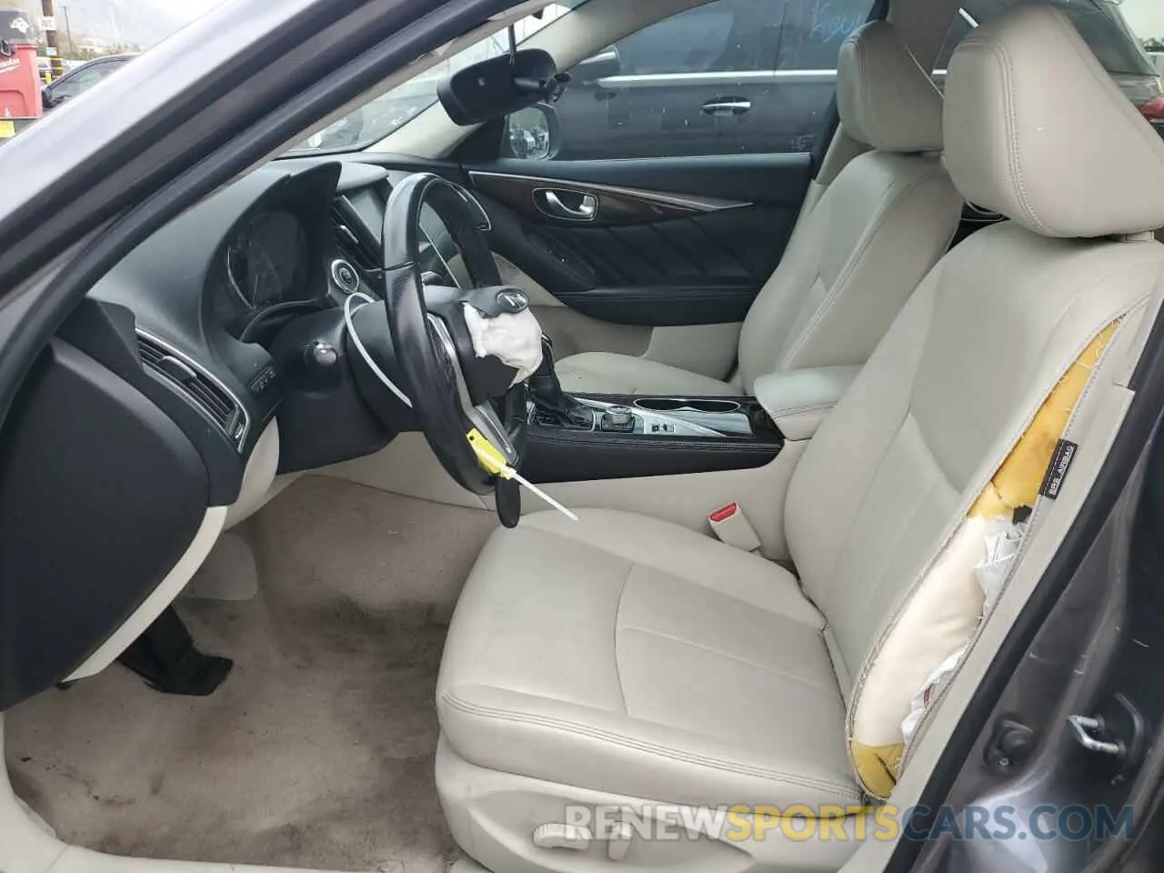 7 Photograph of a damaged car JN1EV7AP6KM513800 INFINITI Q50 2019