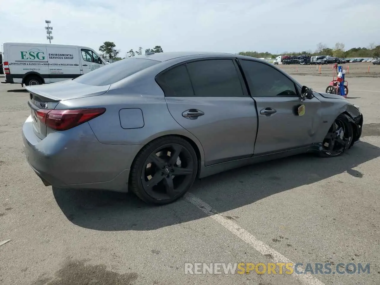 3 Photograph of a damaged car JN1EV7AP6KM514090 INFINITI Q50 2019