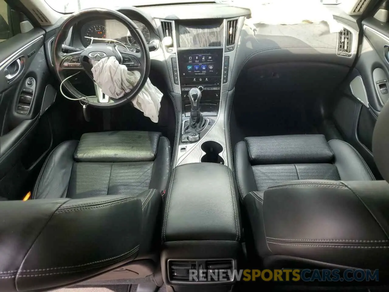 8 Photograph of a damaged car JN1EV7AP6KM514090 INFINITI Q50 2019