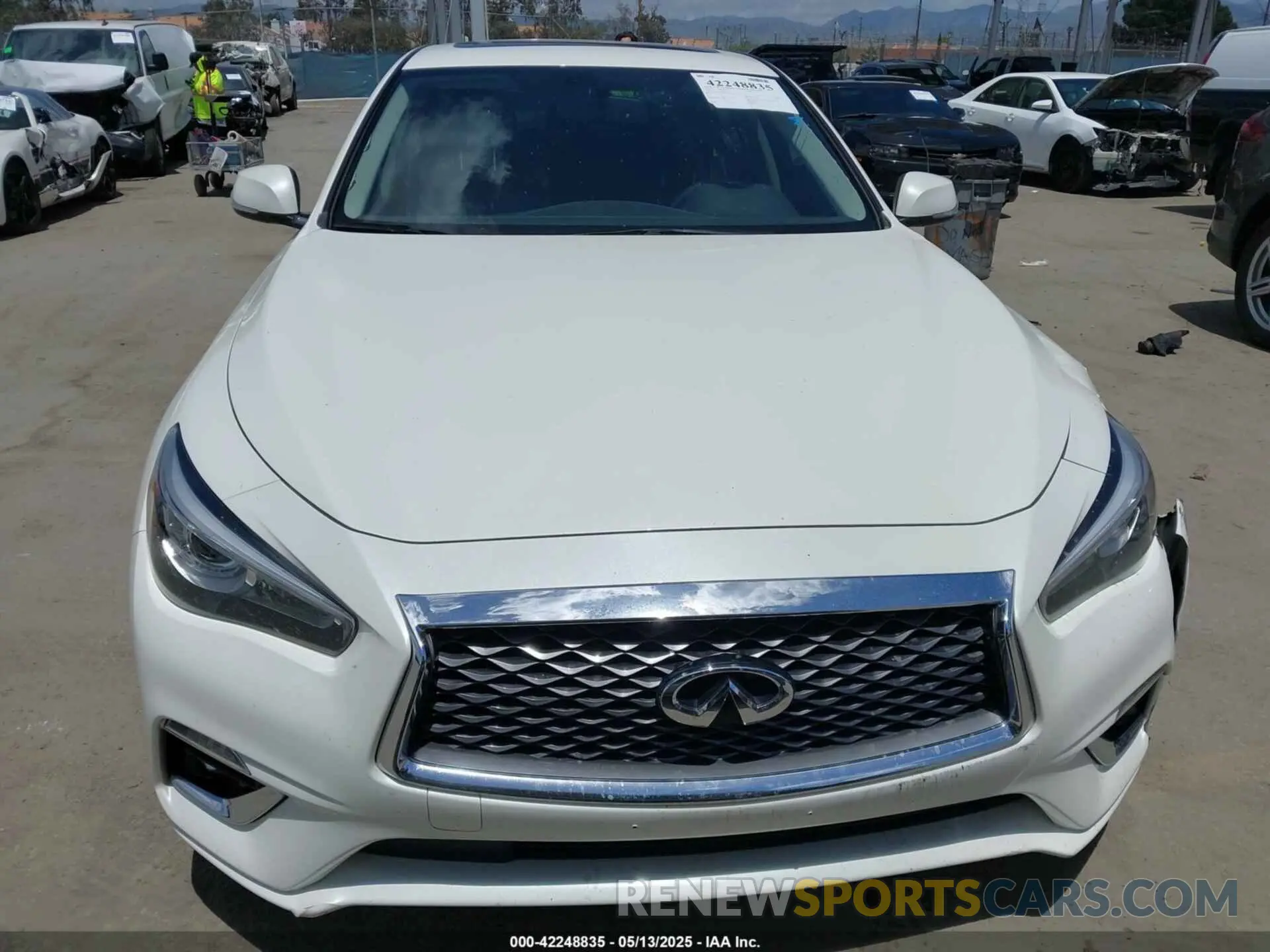 12 Photograph of a damaged car JN1EV7AP6KM514736 INFINITI Q50 2019