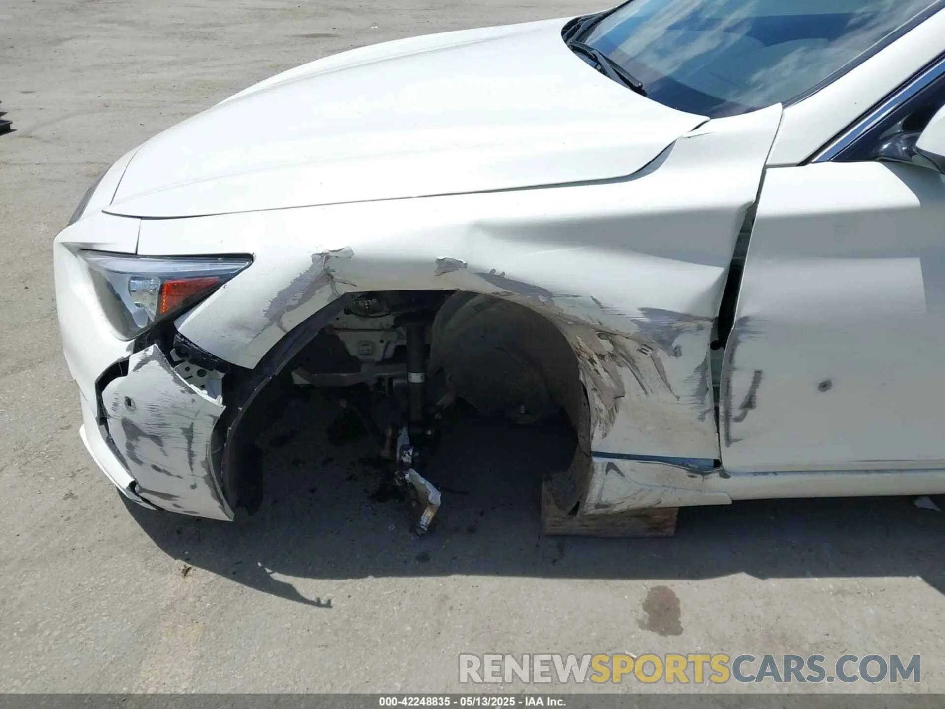 6 Photograph of a damaged car JN1EV7AP6KM514736 INFINITI Q50 2019
