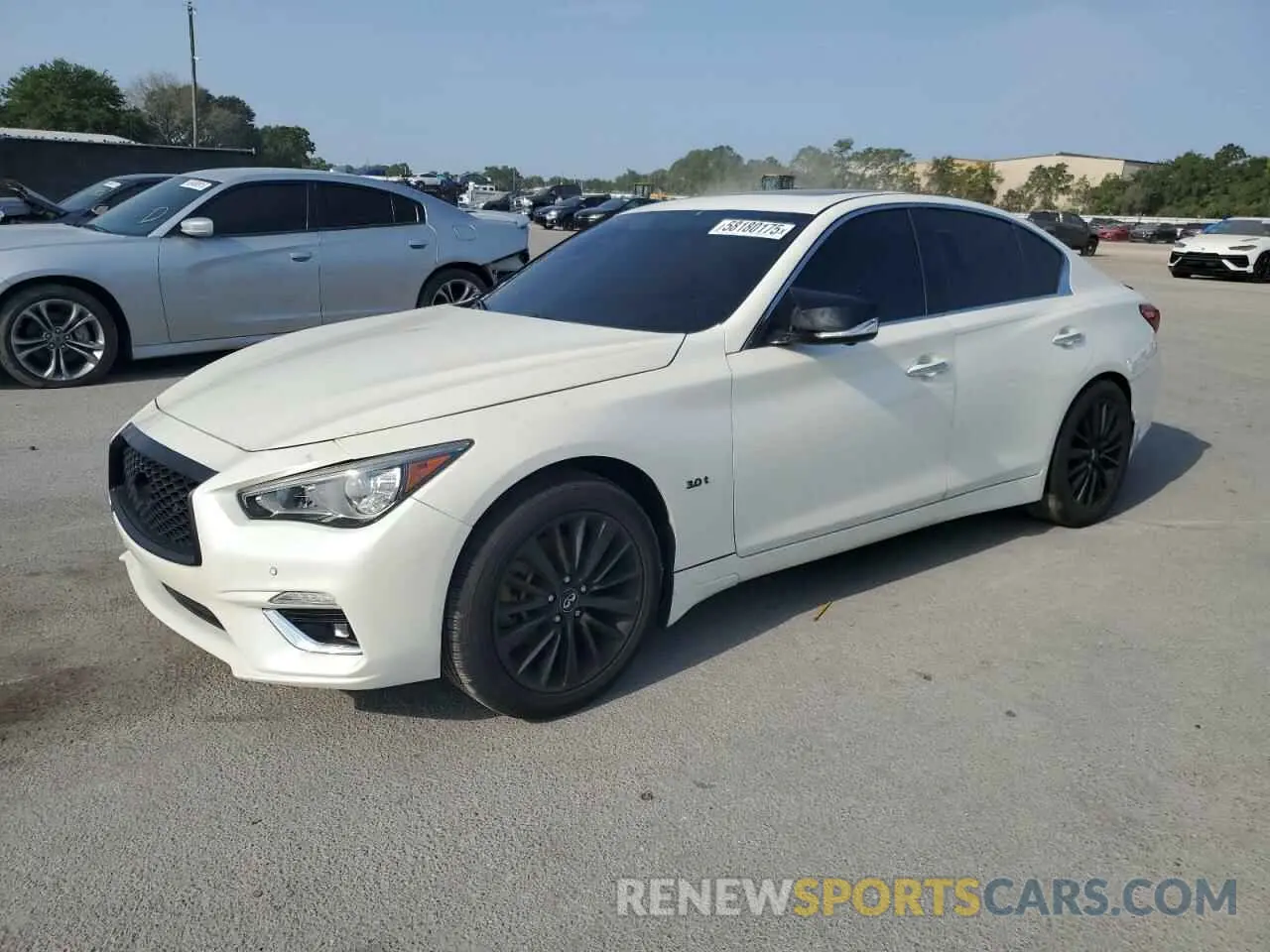 1 Photograph of a damaged car JN1EV7AP6KM515420 INFINITI Q50 2019