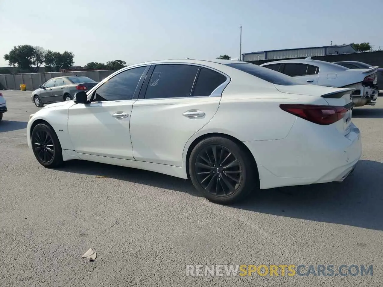 2 Photograph of a damaged car JN1EV7AP6KM515420 INFINITI Q50 2019