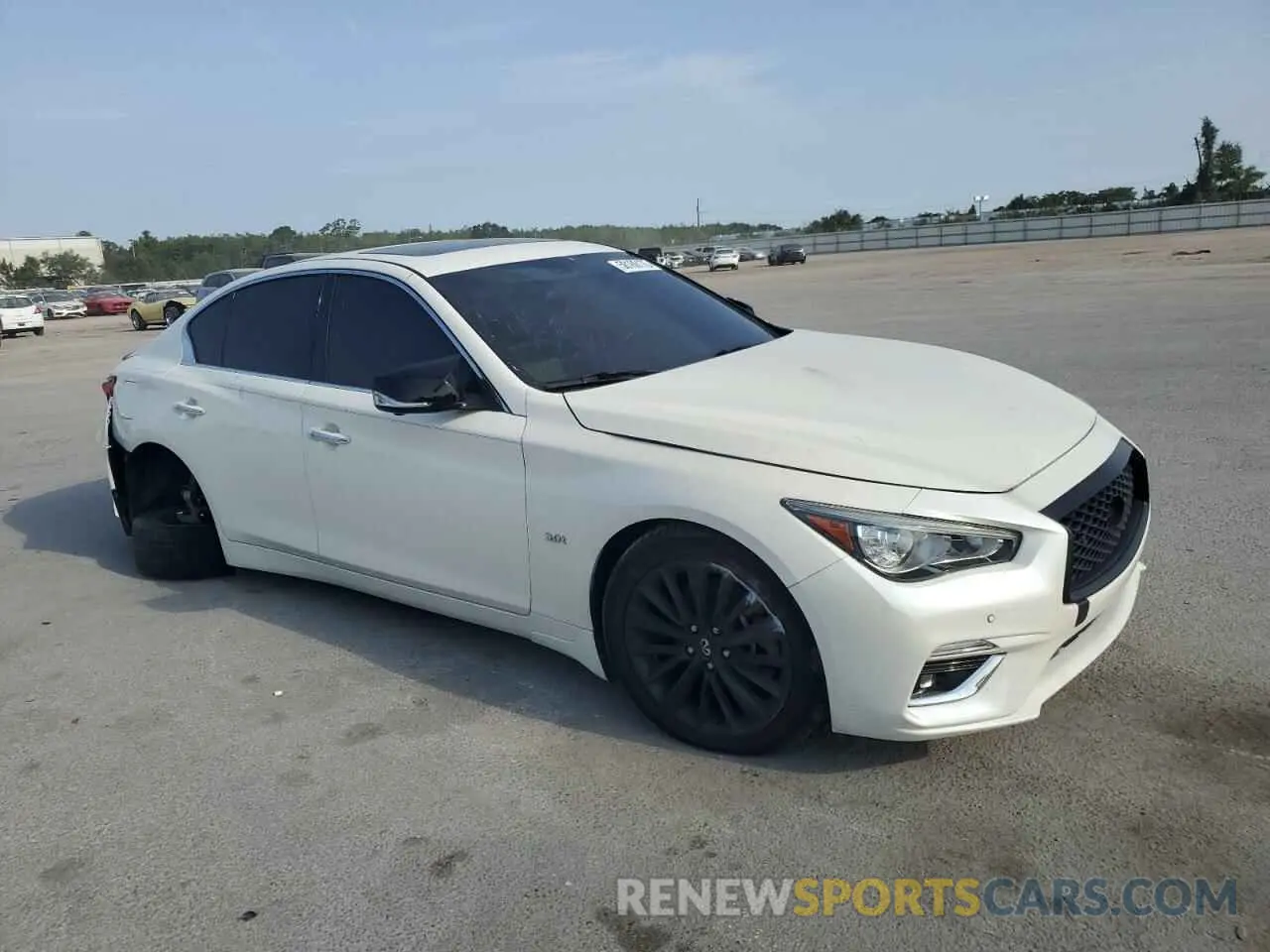 4 Photograph of a damaged car JN1EV7AP6KM515420 INFINITI Q50 2019